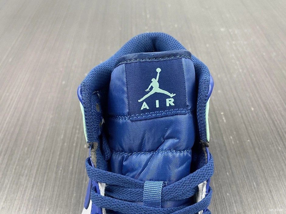 Foam 554724-413 Mystic - Navy Mid 1 Jordan Mint 0929
